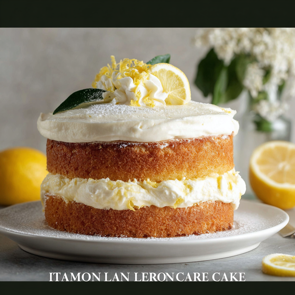 Italian Lemon Cream Cake