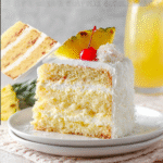 Pina Colada Layer Cake | Pineapple Coconut Cake Recipe
