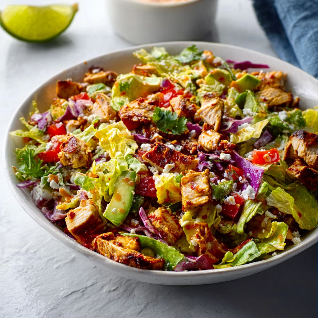 Chipotle Chicken Chopped Salad: A Fresh, Flavor-Packed, Healthy Meal