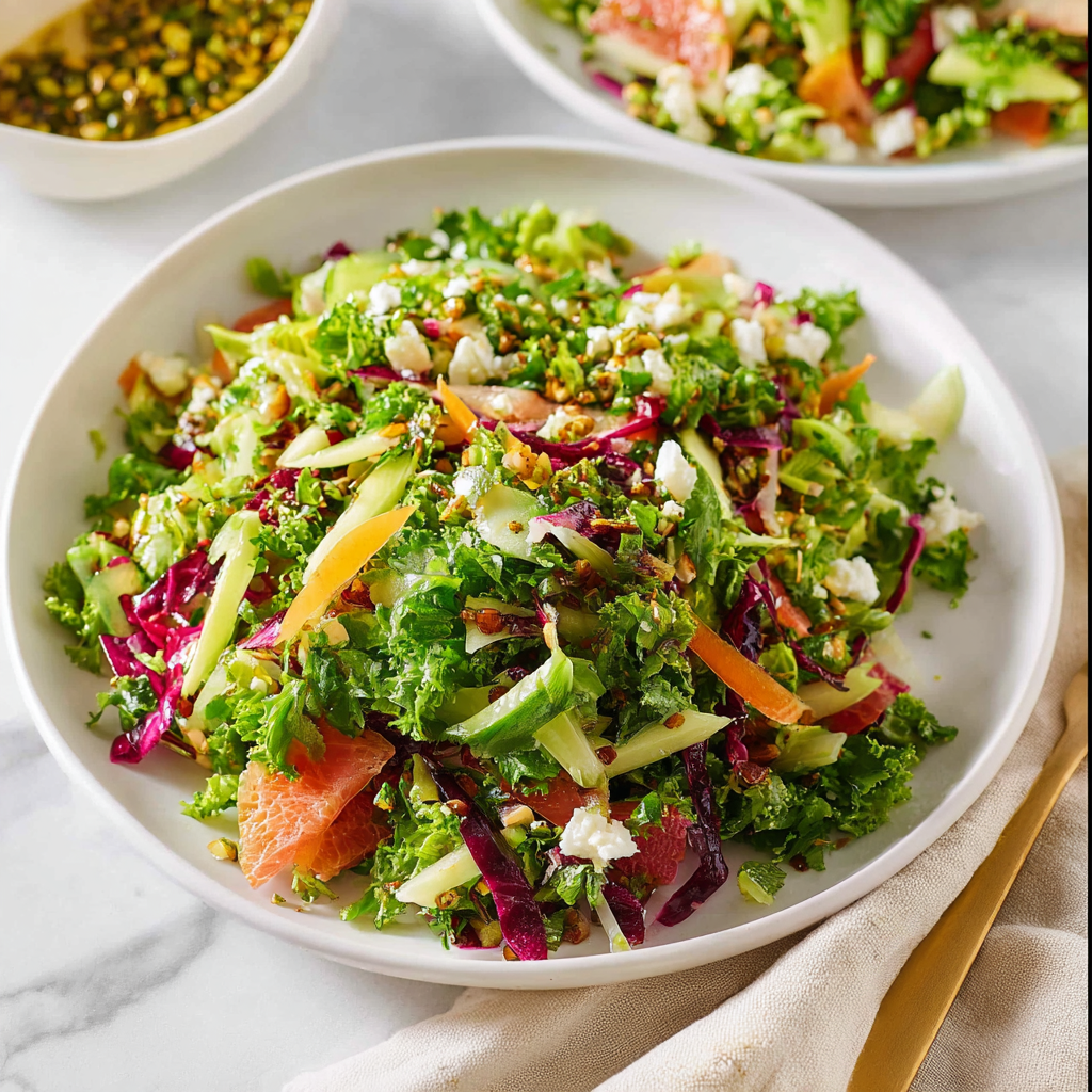 My Favorite Detox Salad: A Healthy Summer Recipe with Greens, Veggies, and Zesty Lemon Ginger Dressing