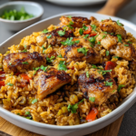 Caribbean Chicken and Rice: A One-Pan Wonder
