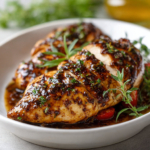 Juicy Balsamic Baked Chicken Breast – Easy Weeknight Dinner Recipe