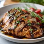 Juicy Balsamic Baked Chicken Breast – Easy Weeknight Dinner Recipe