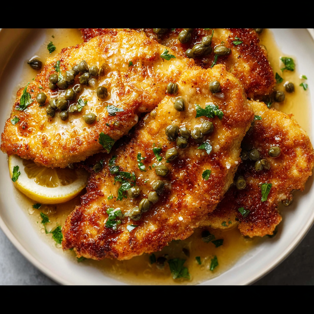 Ina Garten's Crispy Chicken Piccata Recipe – Zesty Lemon and Capers in 20 Minutes!