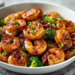 High-Protein Honey Garlic Shrimp with Quick Soy-Honey Glaze