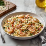 Creamy Shrimp Orzo