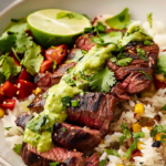 Cilantro Lime Steak and Rice Bowls – Fresh & Flavorful