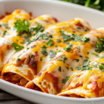 Chicken and Cheese Red Enchiladas: A Flavor-Packed, Easy-To-Make Mexican Favorite