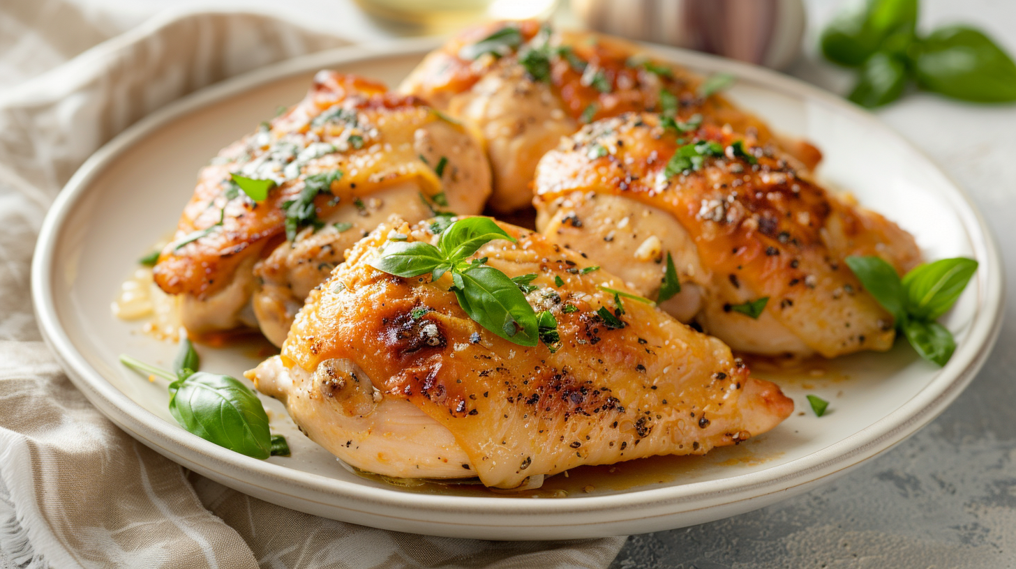 Creamy Garlic Parmesan Chicken Recipe: A Family-Friendly Meal for Easy Dinner Nights
