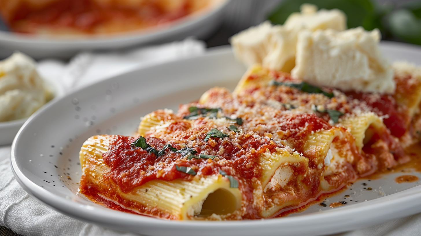 Easy Homemade Manicotti Recipe – Creamy Ricotta Comfort Dish