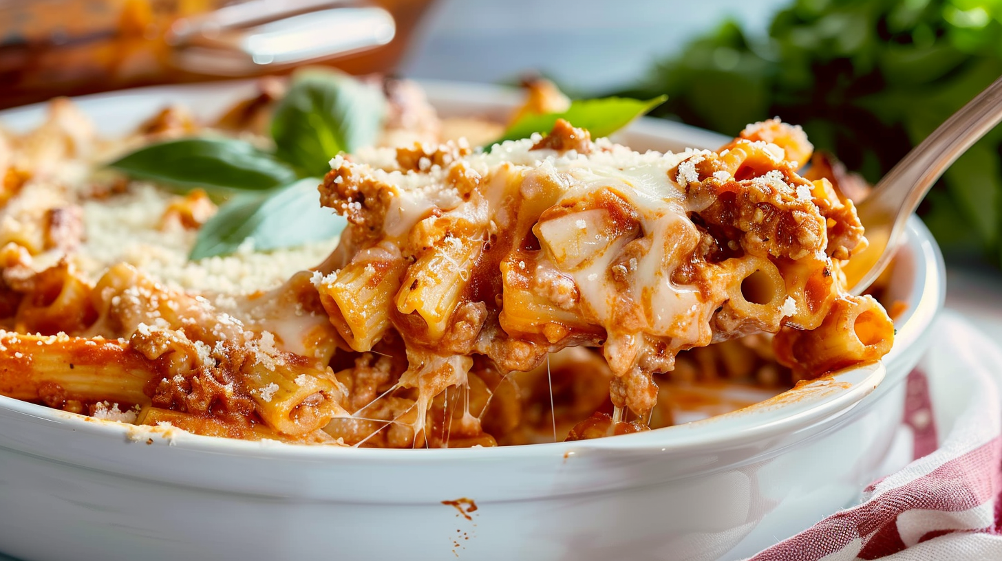 Cheesy Baked Ziti Recipe – Easy, Quick, and Delicious Comfort Food