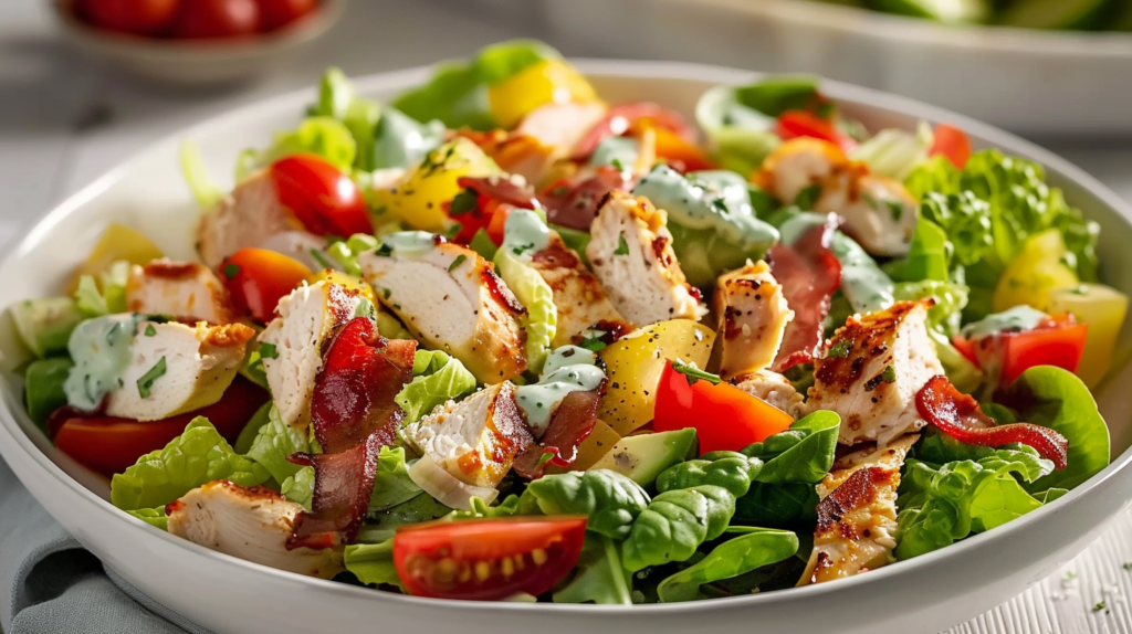 Savory BLT Chicken Salad | Healthy Salad Recipe