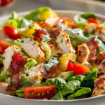 Savory BLT Chicken Salad | Healthy Salad Recipe