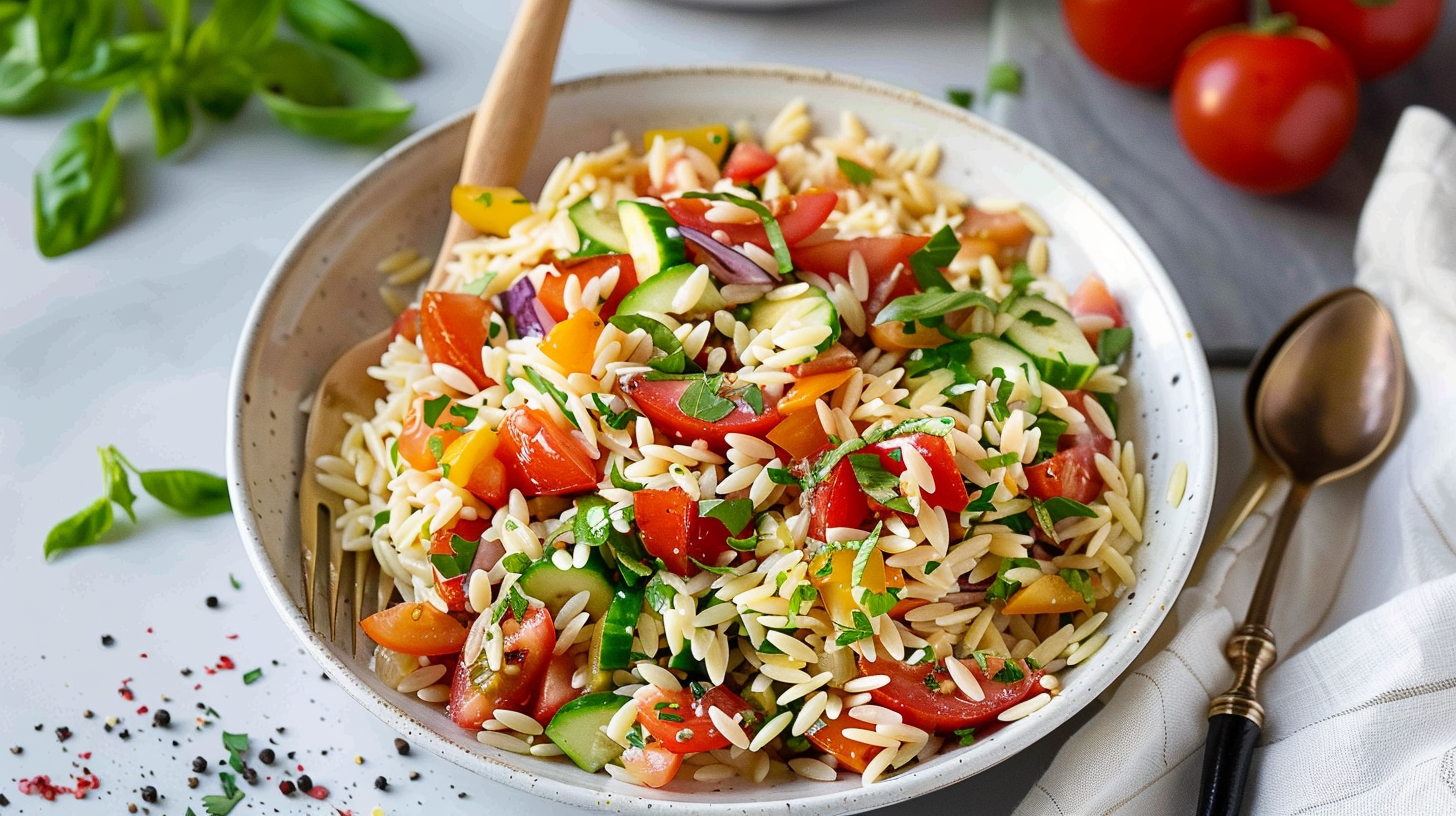 Classic Greek Orzo Salad Recipe: A Fresh and Flavorful Summer Dish