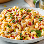 Easy Mexican Macaroni Salad with Fresh Corn & Jalapeño