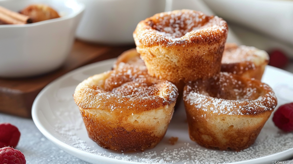 Easy Recipe for Cinnamon Sugar French Toast Muffins