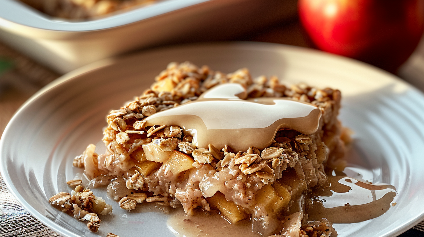 Oatmeal Apple Breakfast Bake for a Cozy Morning Treat | CookTune