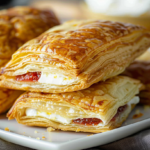 Crispy Cuban Pastelitos with Sweet Guava Paste and Cream Cheese