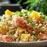 Hawaiian Luau Rice with a Healthy World Cuisine Twist