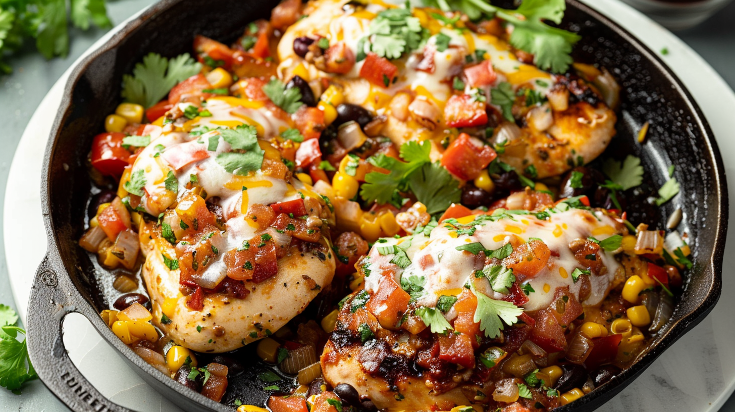 Santa Fe Chicken Skillet: A Flavor-Packed One-Pan Dinner