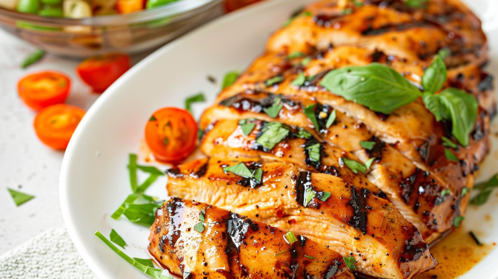 Best Grilled Chicken Marinade with Honey and Ginger