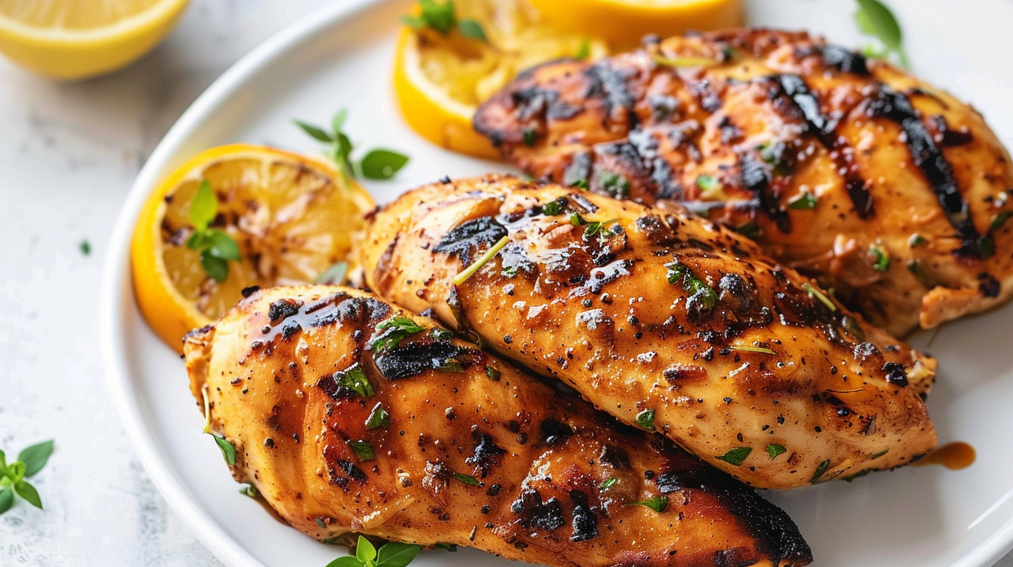 Citrus Dijon Grilled Chicken Marinade for Flavorful, Juicy Breasts