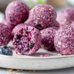 Blueberry Cheesecake Protein Balls
