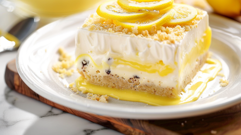 Heavenly Lemon Oreo Dessert
