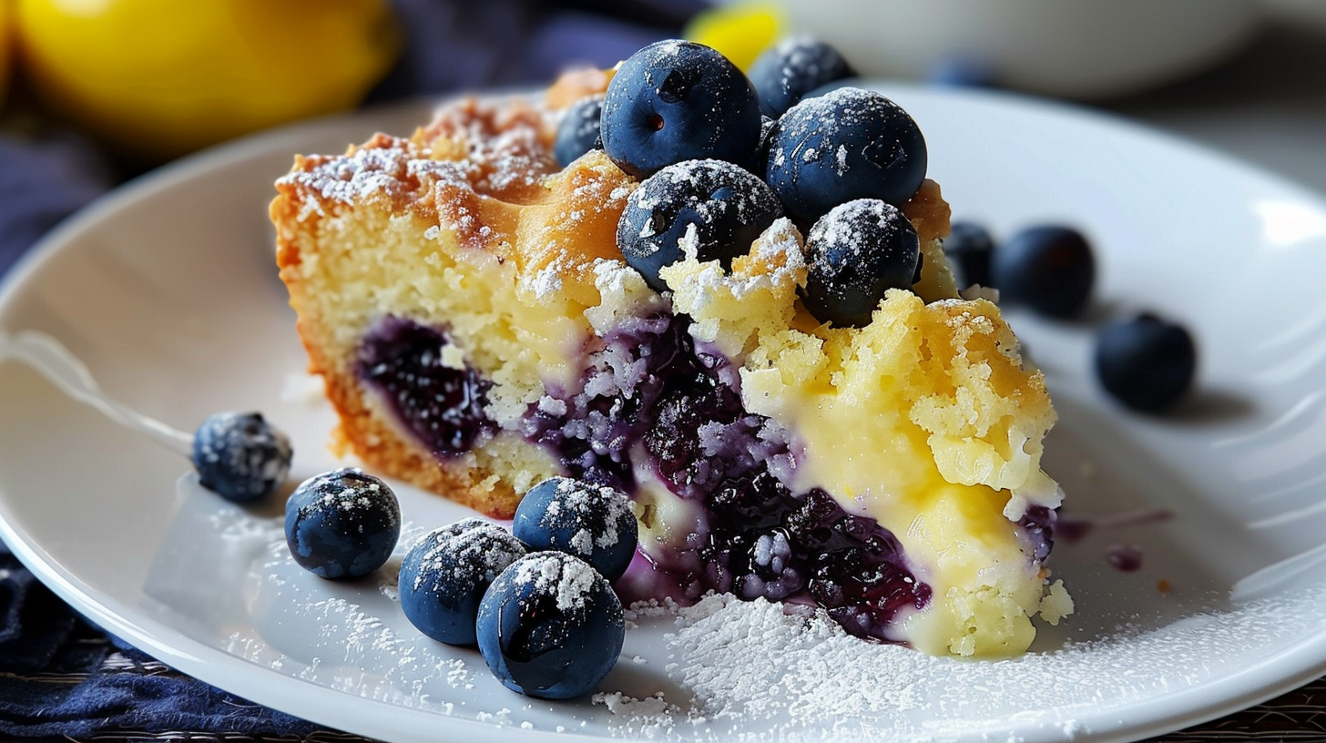 Lemon Blueberry Cheesecake Dump Cake: A Quick, Flavor-Packed Dessert
