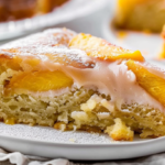 Easy Brown Sugar Peach Cake | A Quick Summer Delight