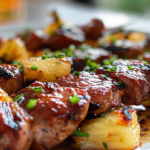Irresistible Pineapple BBQ Lamb Skewers to Savor