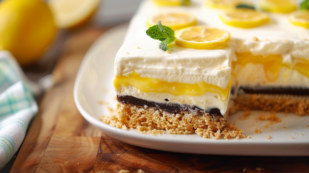 Heavenly Lemon Oreo Dessert: A Zesty, Decadent Treat