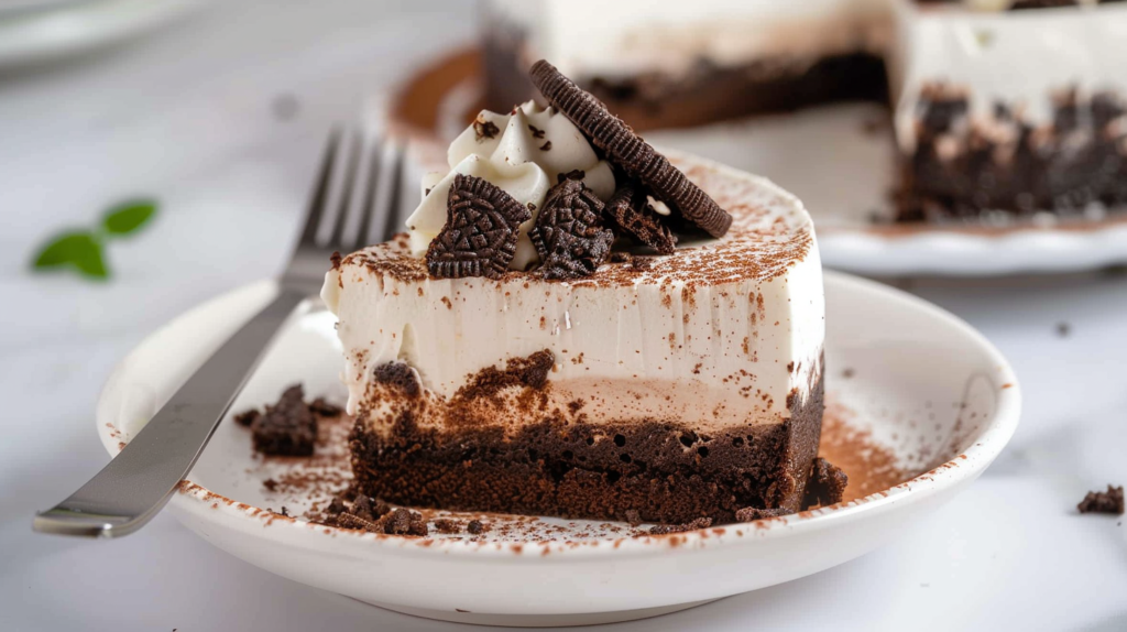 No-Bake Oreo Mousse Cake: Creamy Layers of Chocolate and Oreo Delight