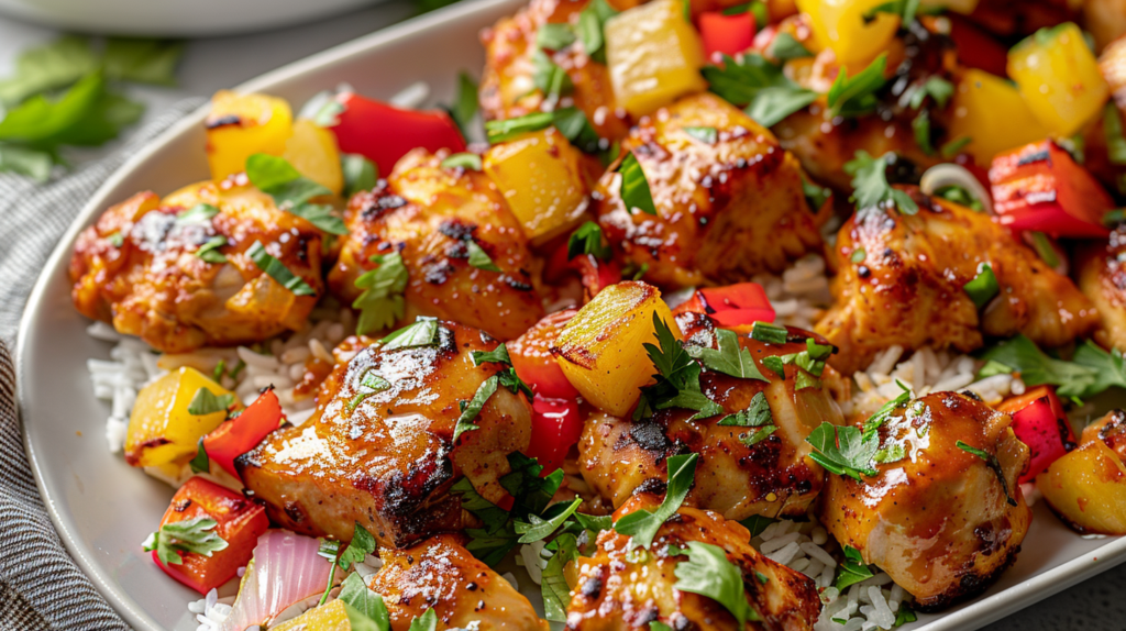 Hawaiian Chicken Sheet Pan: A Sweet and Spicy One-Pan Meal