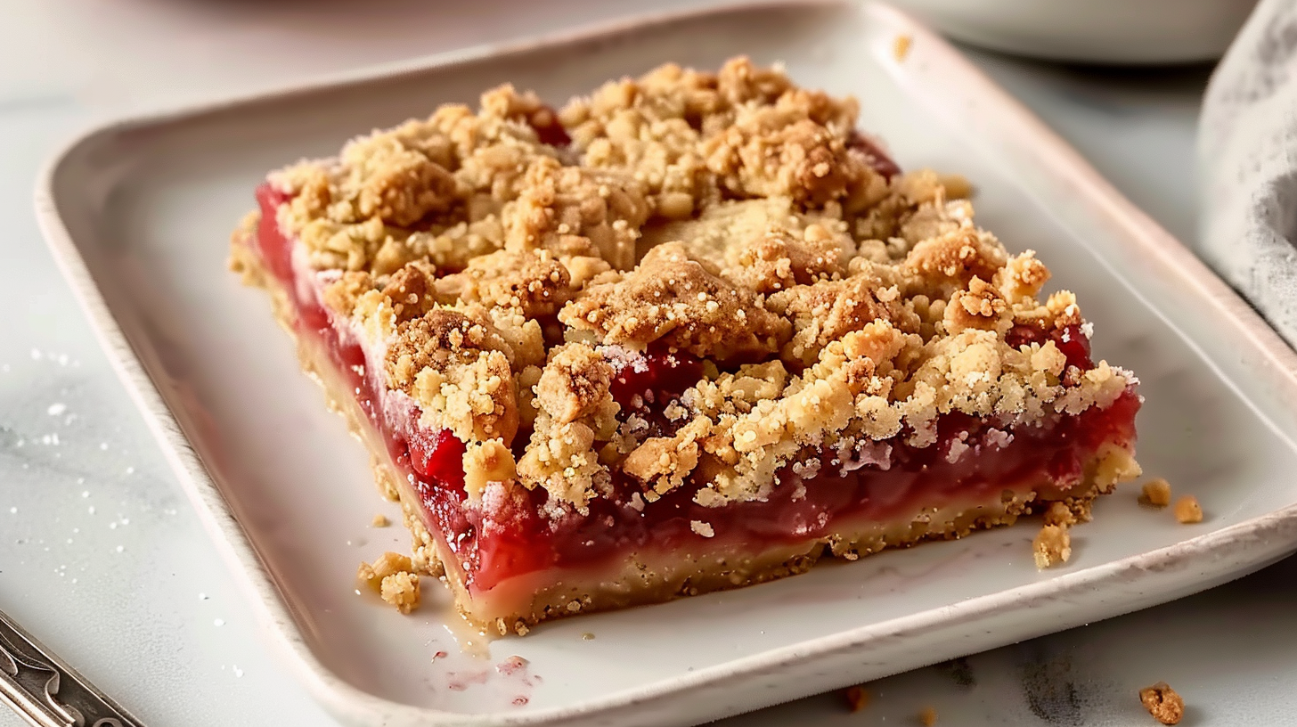 Best Rhubarb Crumble Bars Recipe for Sweet, Tart Comfort
