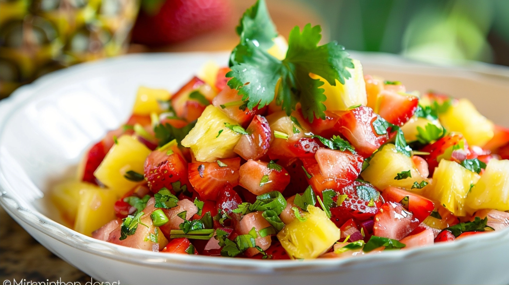 Strawberry Pineapple Salsa Recipe for a Refreshing Twist