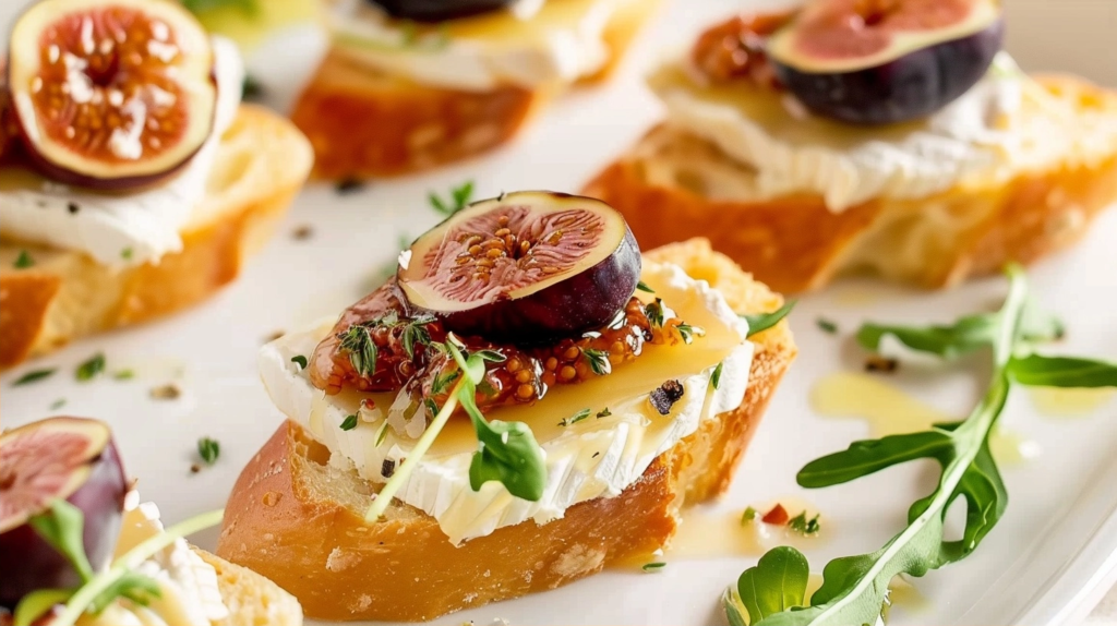 Easy Brie and Fig Crostini Recipe for Any Occasion