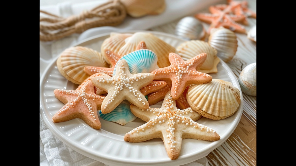 Starfish and Seashell Sugar Cookies: A Delightful Coastal Treat