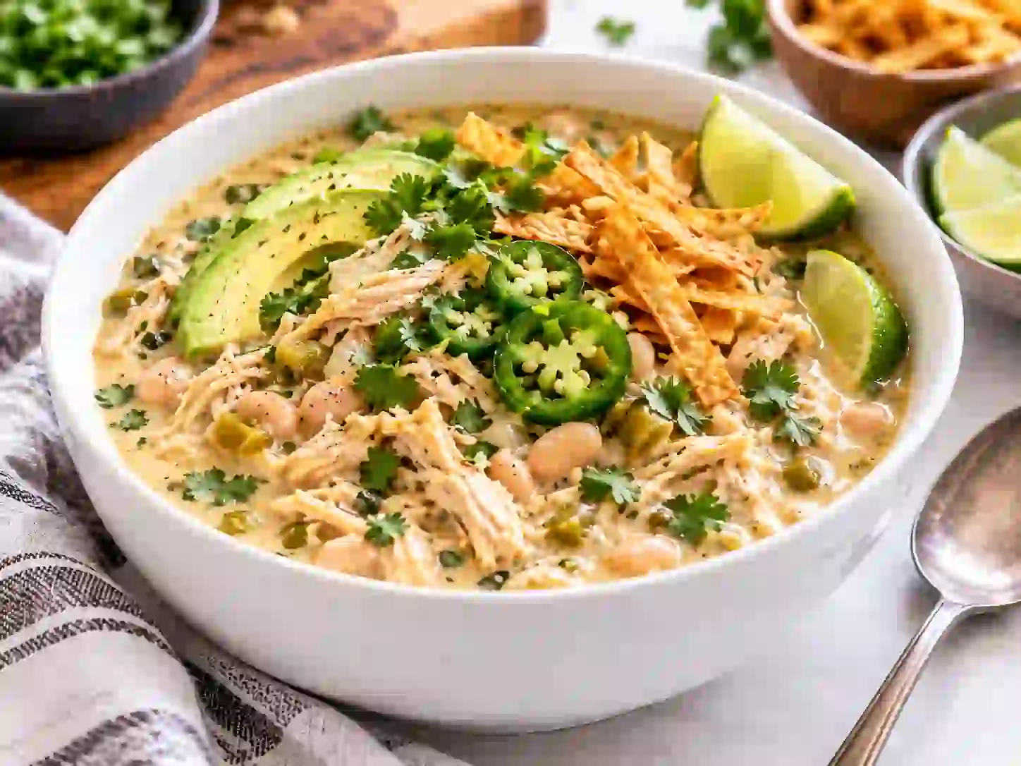 Easy White Chicken Chili (Creamy One-Pot Recipe)