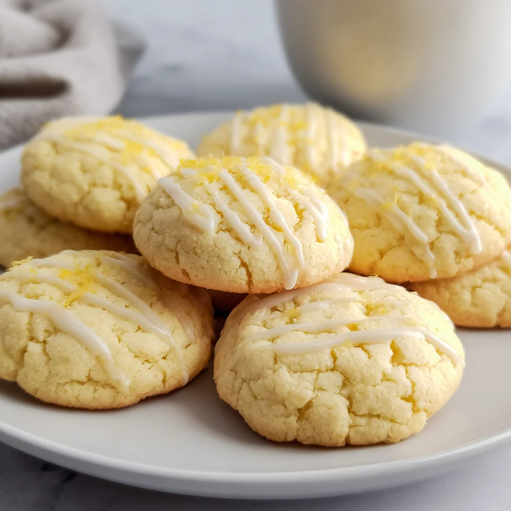 Soft Lemon Cheesecake Cookies: A Creamy, Zesty Treat for Cookie Lovers