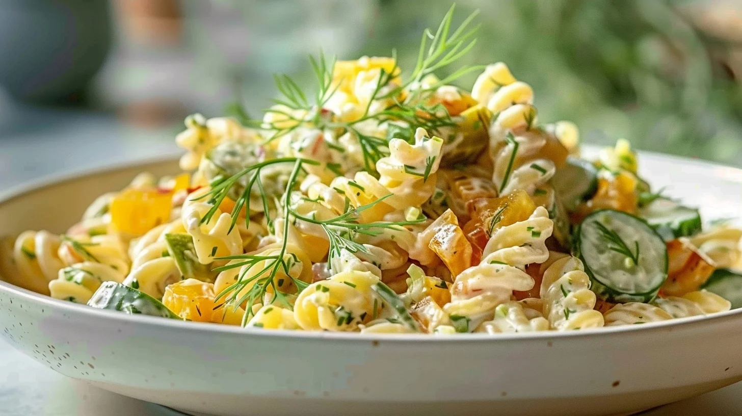 Simple Dill Pickle Pasta Salad: A Flavorful, Creamy Cold Pasta Salad for Summer
