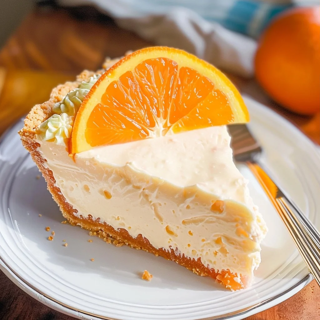 Easy No-Bake Jell-O Creamsicle Pie: A Zesty, Creamy Summer Treat