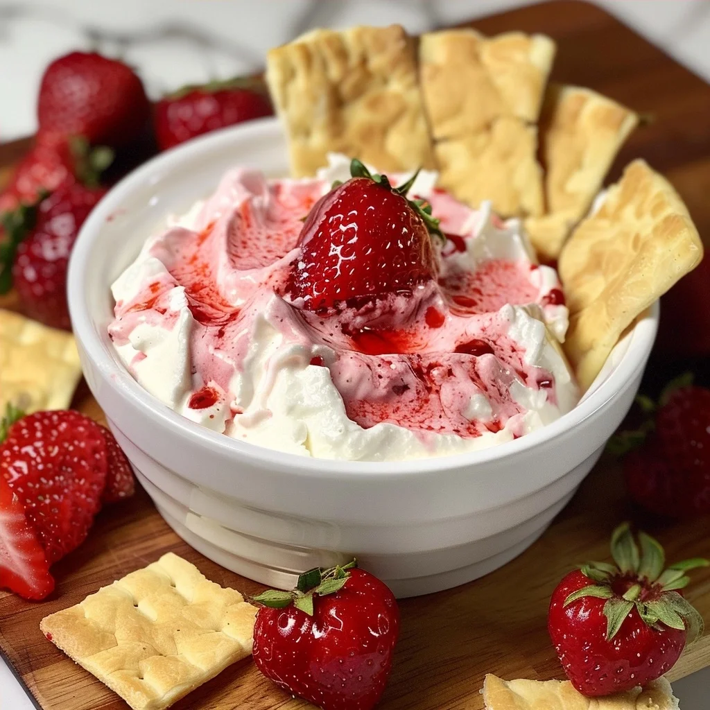 Decadent Strawberry Cheesecake Dip Recipe: Creamy, Sweet, and Easy to Make