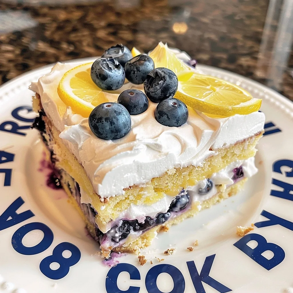 Lemon Blueberry Icebox Cake: A Creamy, No-Bake Treat for Any Occasion