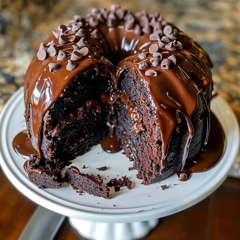 Ultimate Decadent Death By Chocolate Bundt Cake Recipe