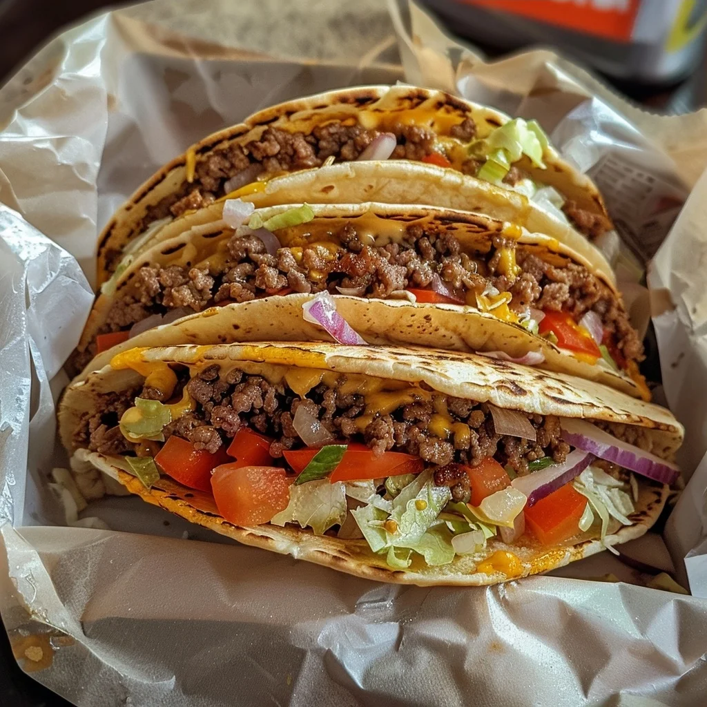 Mouthwatering Smash Burger Tacos | Healthy Taco Bell-Style Beef Pattiess Recipe